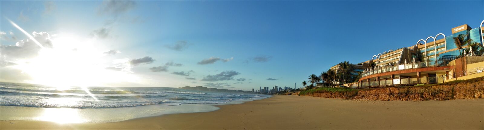 Kodak EasyShare Z981 sample photo. Sunset, beach, sun photography