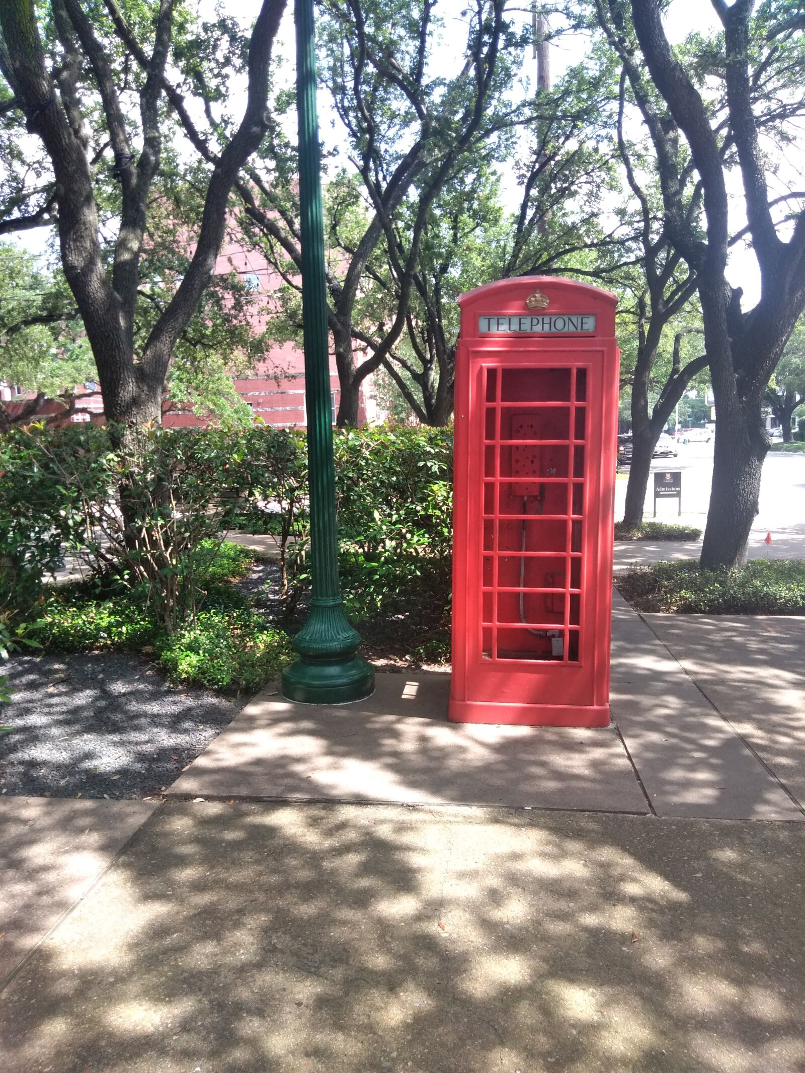 ZTE Z971 sample photo. Telephone booth, red telephone photography