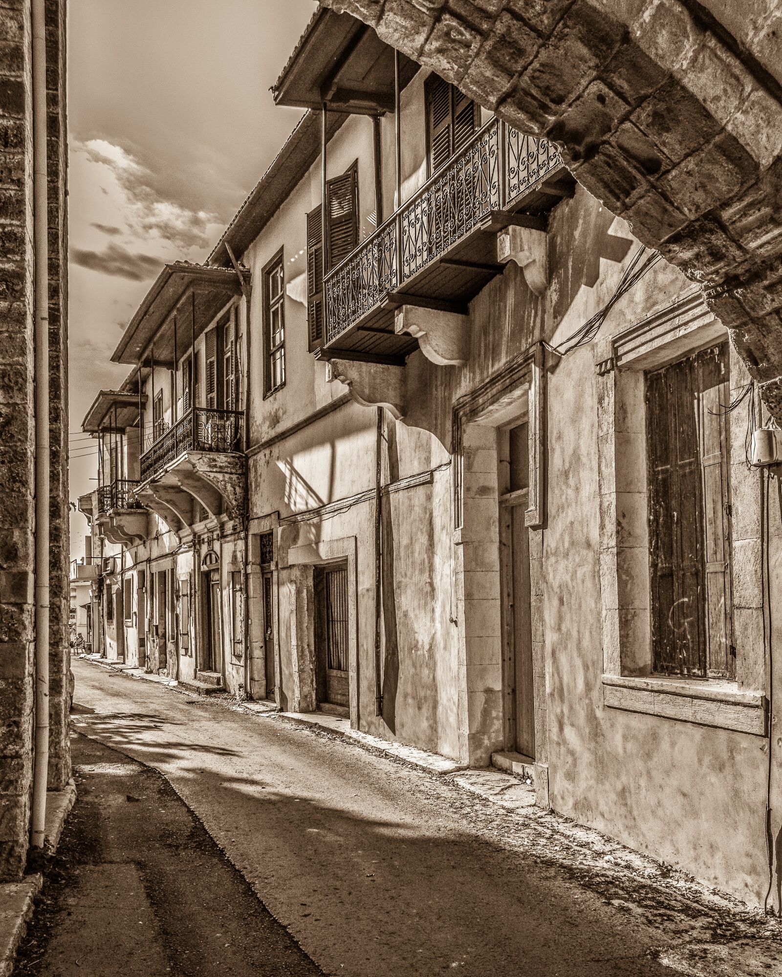 Nikon D3300 sample photo. Old town, street, houses photography