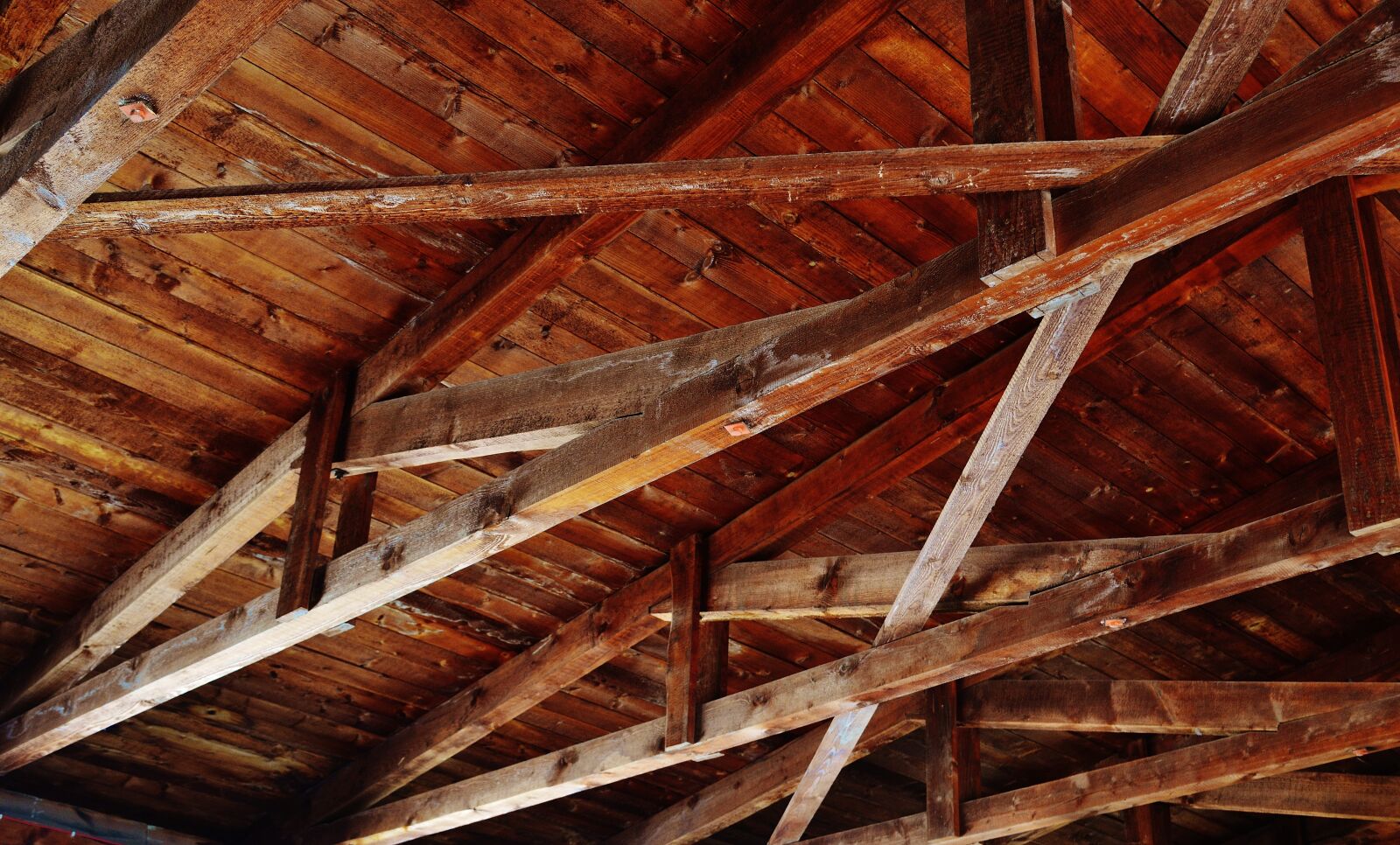 Nikon D3200 sample photo. Ceiling construction, wood, blanket photography