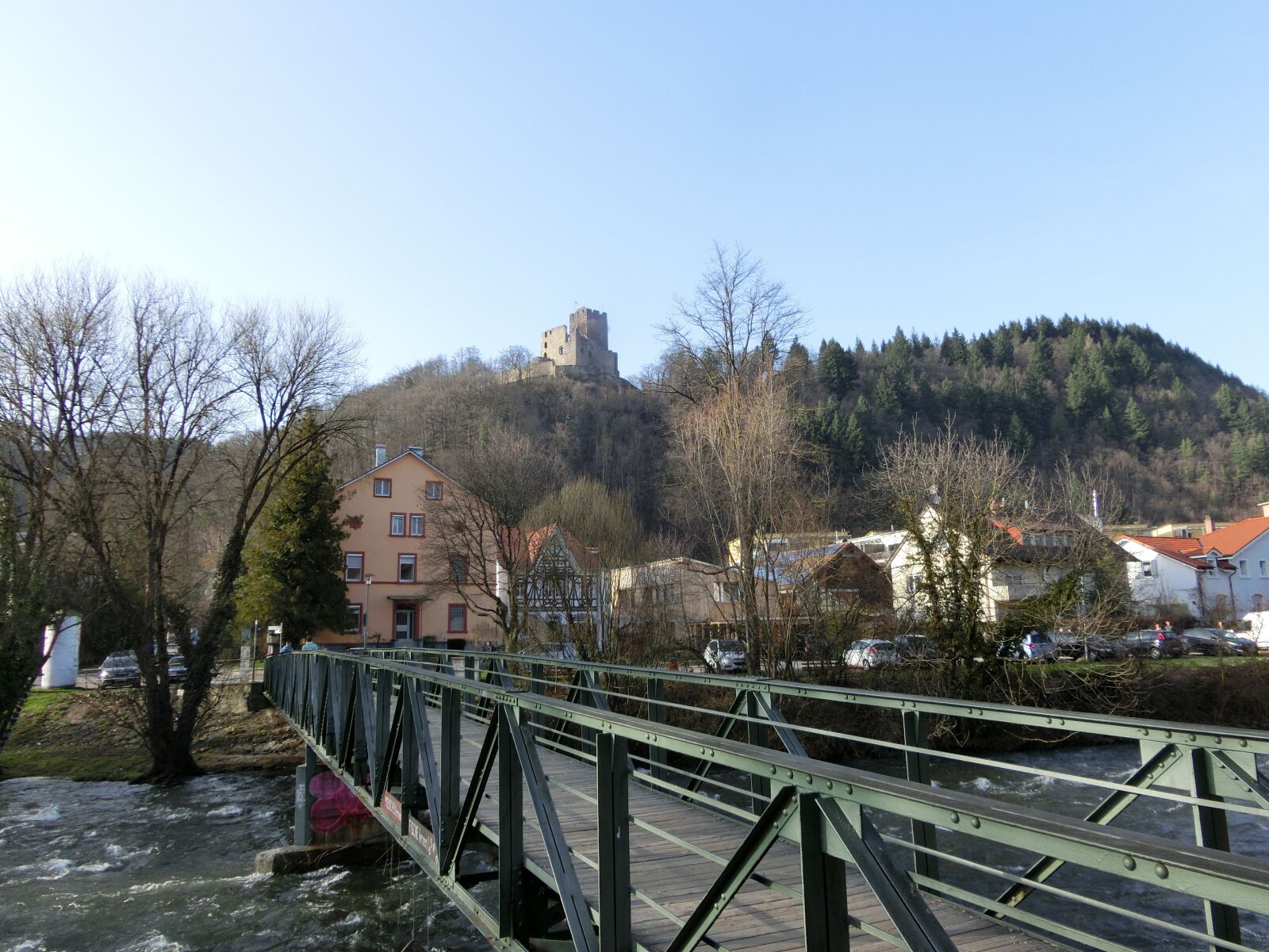 CASIO EX-ZR750 sample photo. Kastelburg, a ruined castle photography
