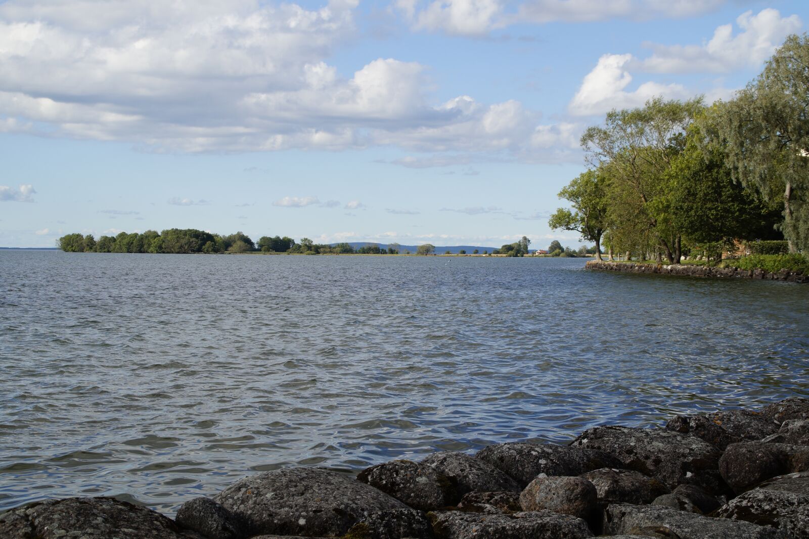 Sony SLT-A58 sample photo. Vättern, lake, vadstena photography