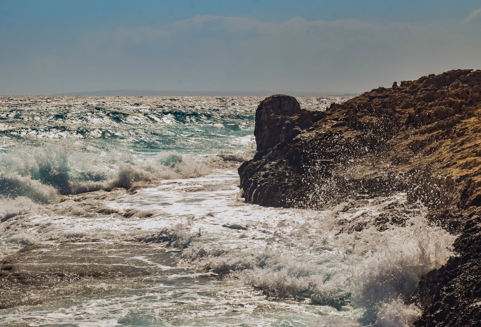 Nikon D3300 sample photo. Beach, rocky coast, sea photography