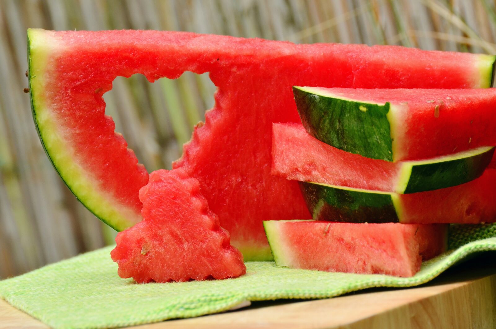 Nikon D5100 sample photo. Melon, watermelon, fruit photography