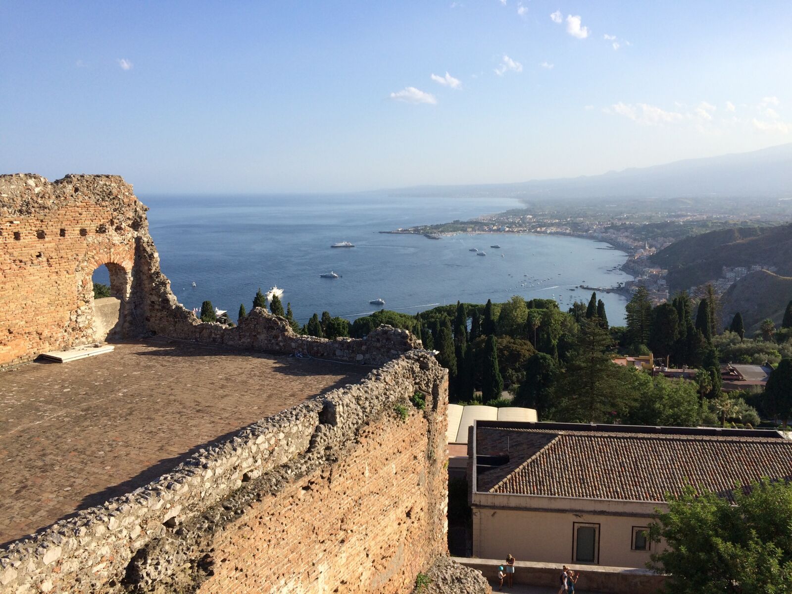 iPhone 5s back camera 4.15mm f/2.2 sample photo. Taormina, landscape, view photography