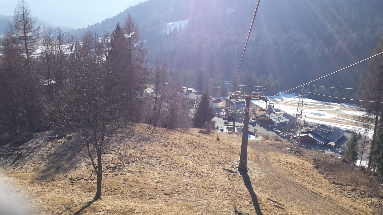Samsung Galaxy S4 sample photo. Chair lift, mountain, landscape photography