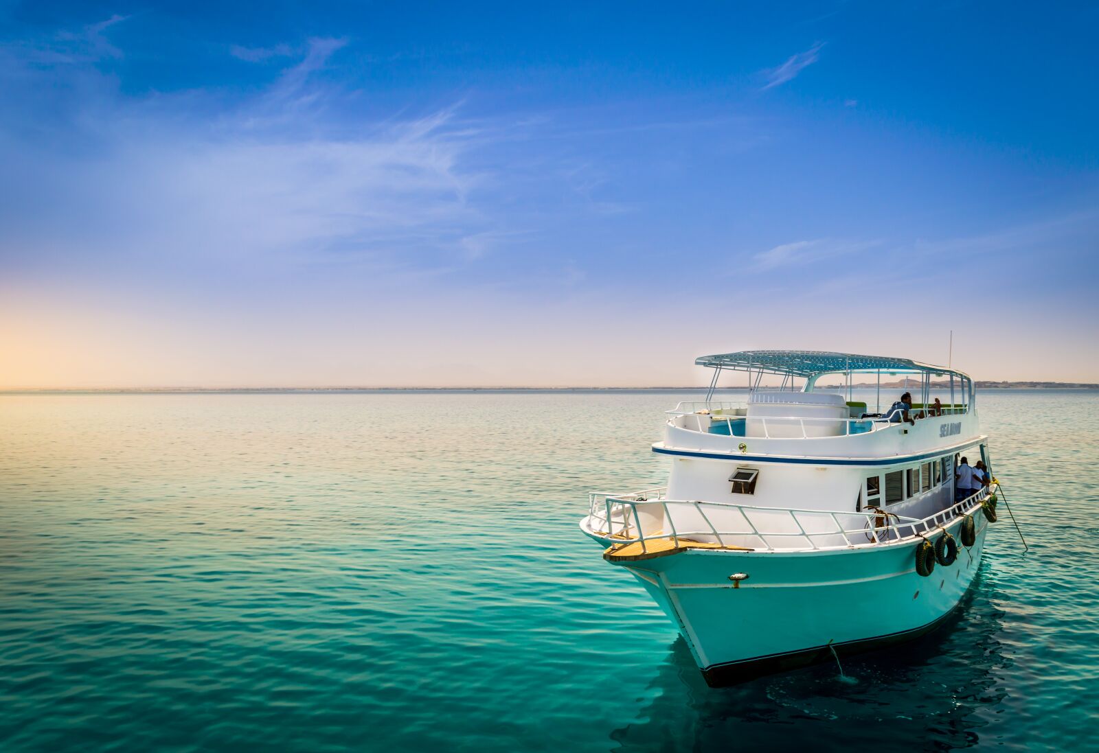 Nikon D3200 sample photo. Boat, red sea, sky photography