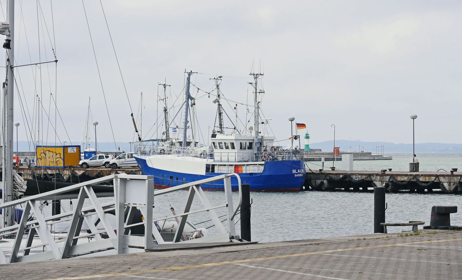 Panasonic Lumix DMC-GH3 sample photo. Sassnitz port, r gen photography