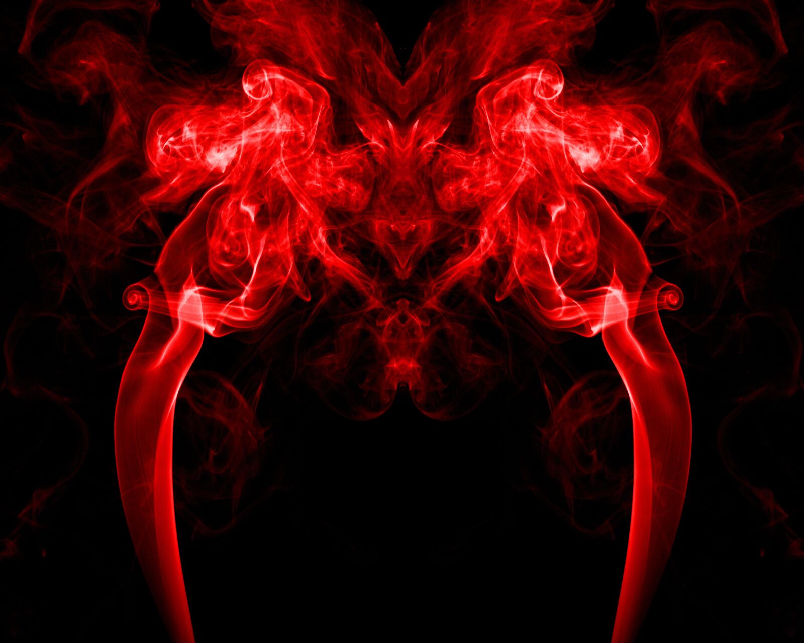 Nikon D90 sample photo. Red, smoke, abstract photography