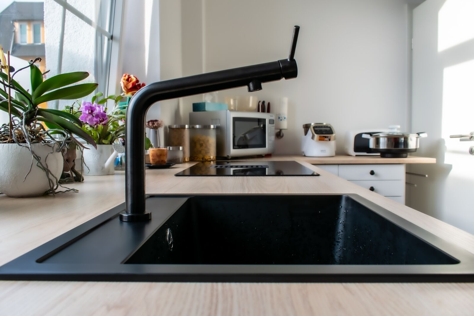 Nikon D5300 sample photo. Kitchen, sink, apartment photography