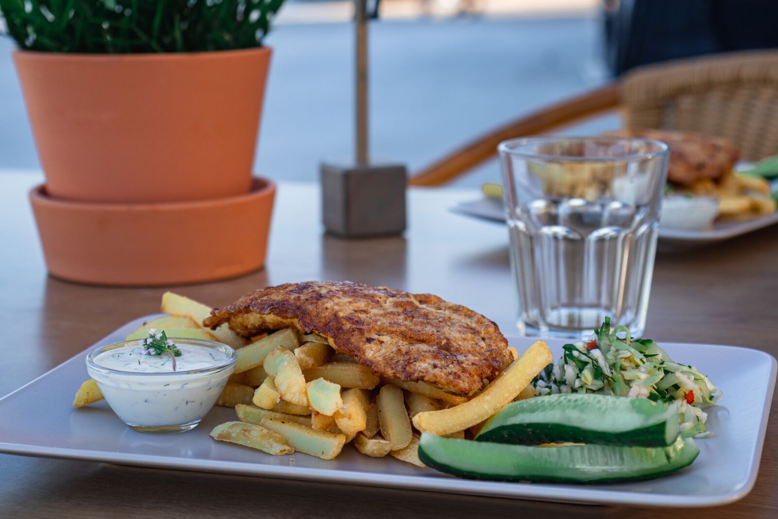 Canon EF-S 18-55mm F4-5.6 IS STM sample photo. Food, carbonade, cucumber photography