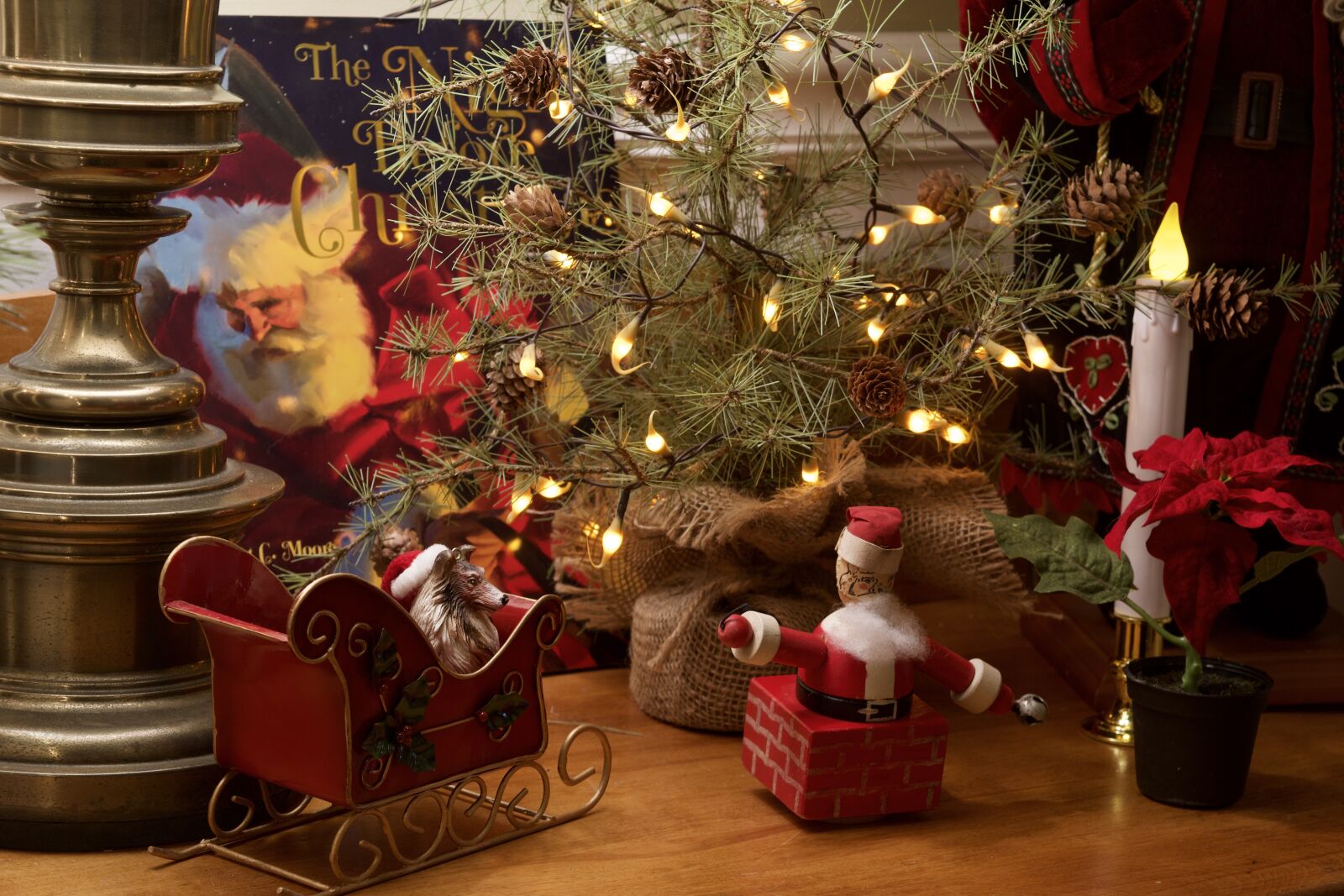 Nikon D3100 sample photo. Santa claus, vintage santa photography