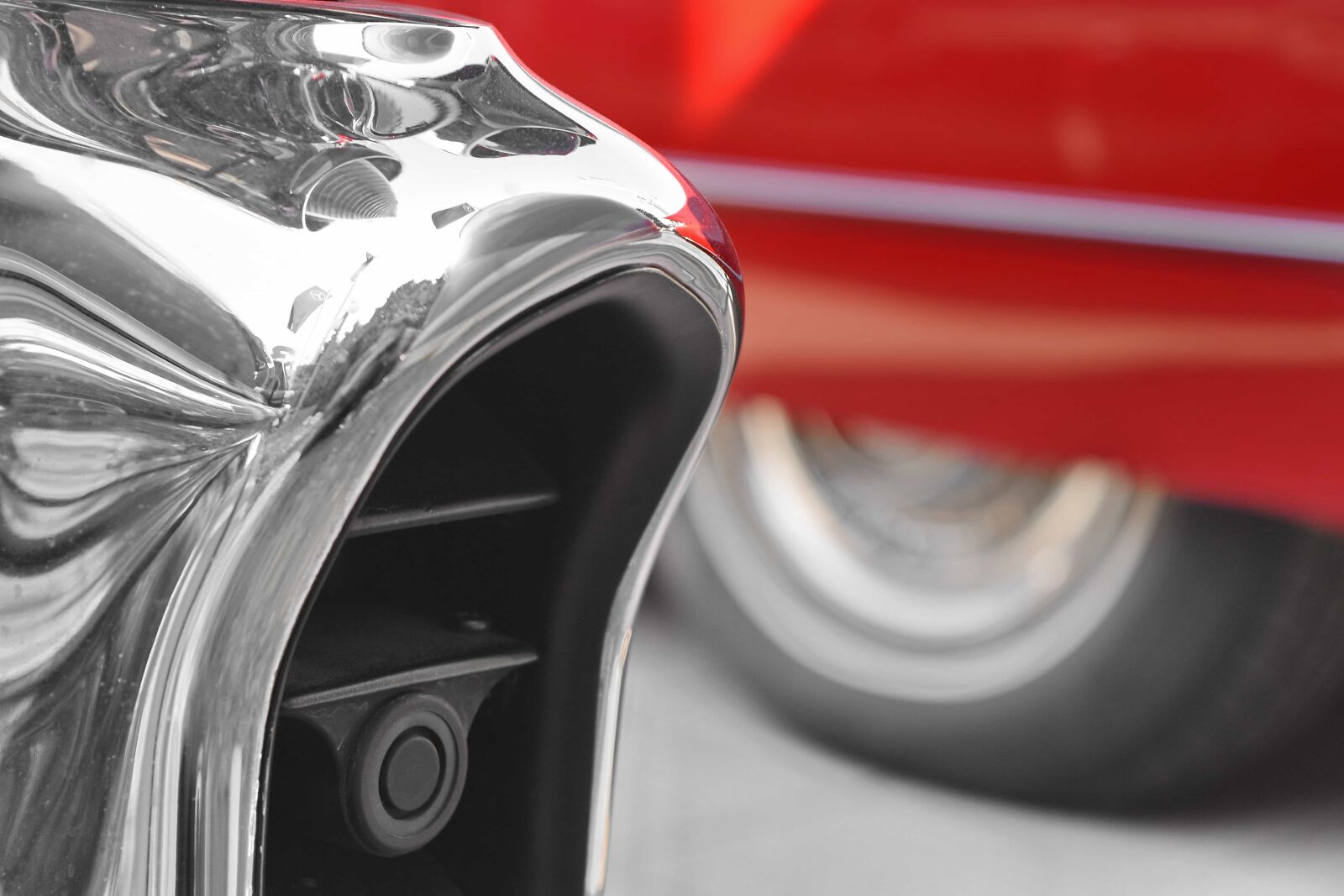 Nikon D5500 sample photo. Chrome, nostalgia, part, tire photography