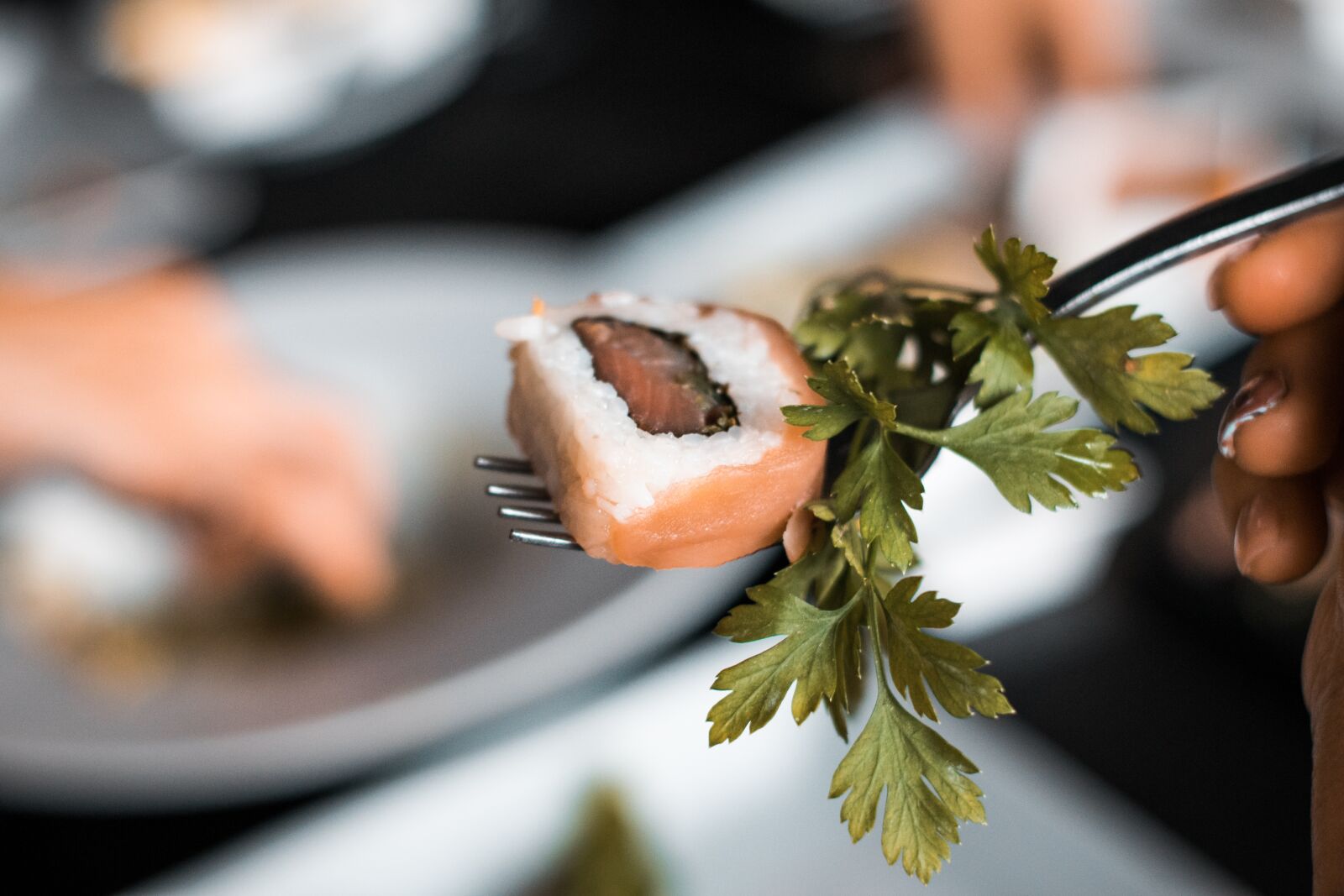 Nikon D3300 sample photo. Sushi, food, asian photography