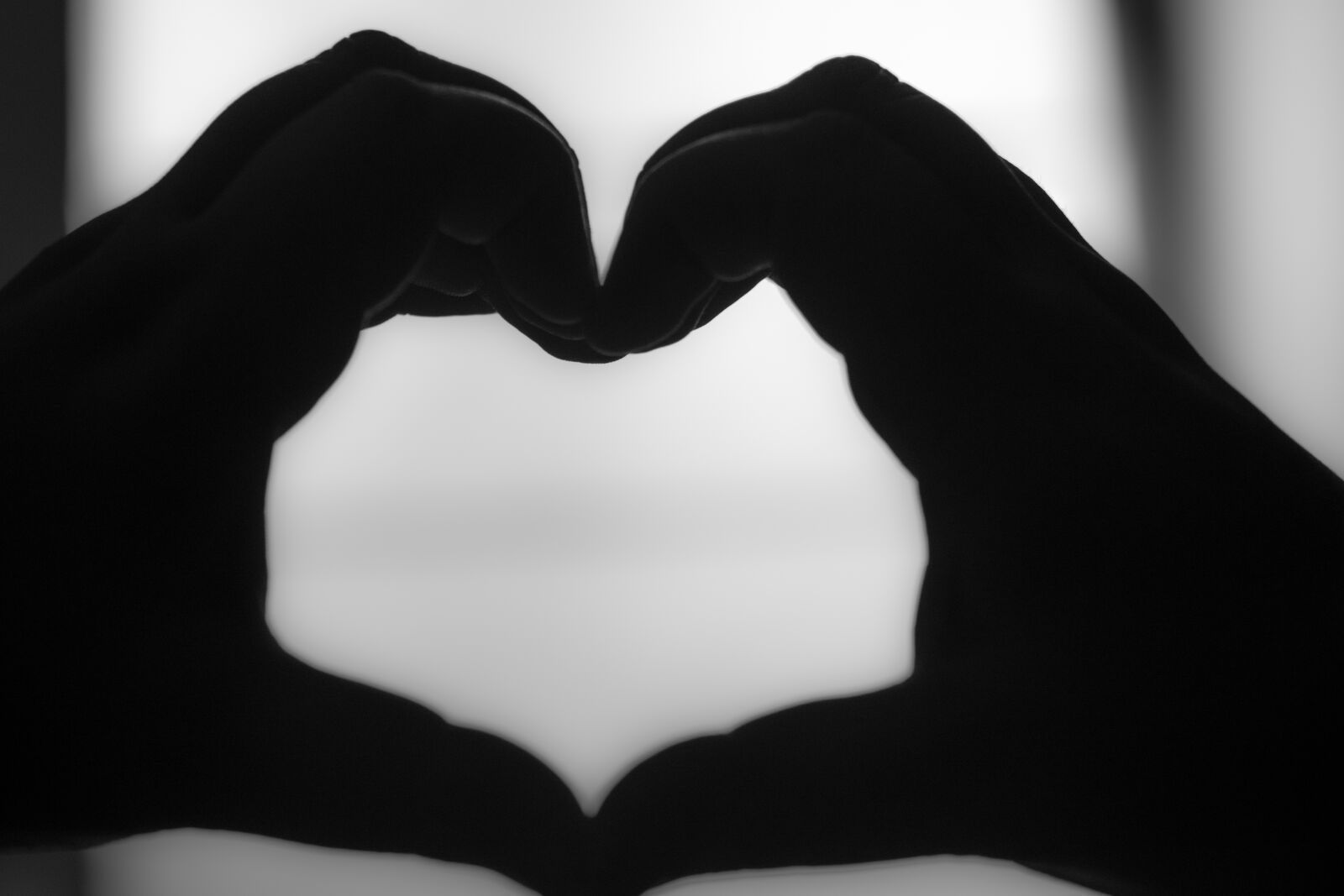 Nikon D7200 sample photo. Heart, black and white photography