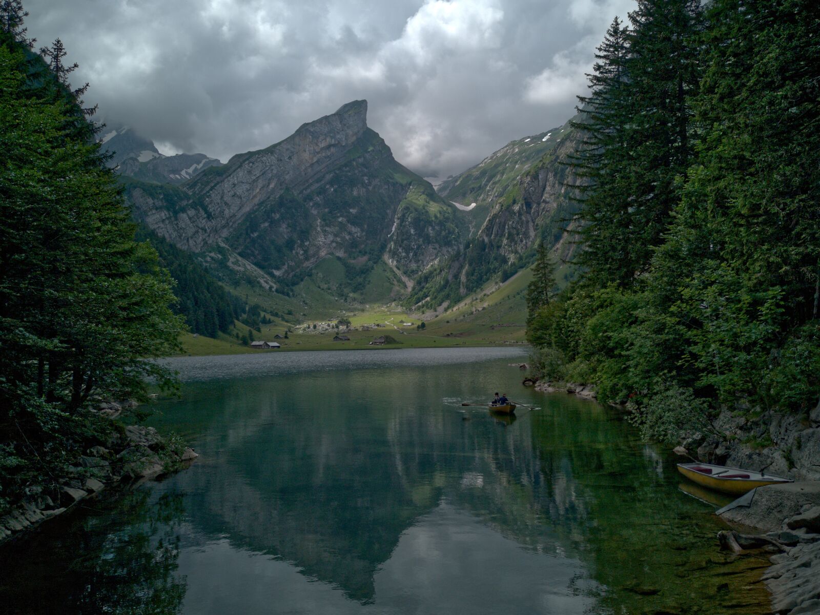 HUAWEI LYA-L29 sample photo. Seealpsee, lake, switzerland photography