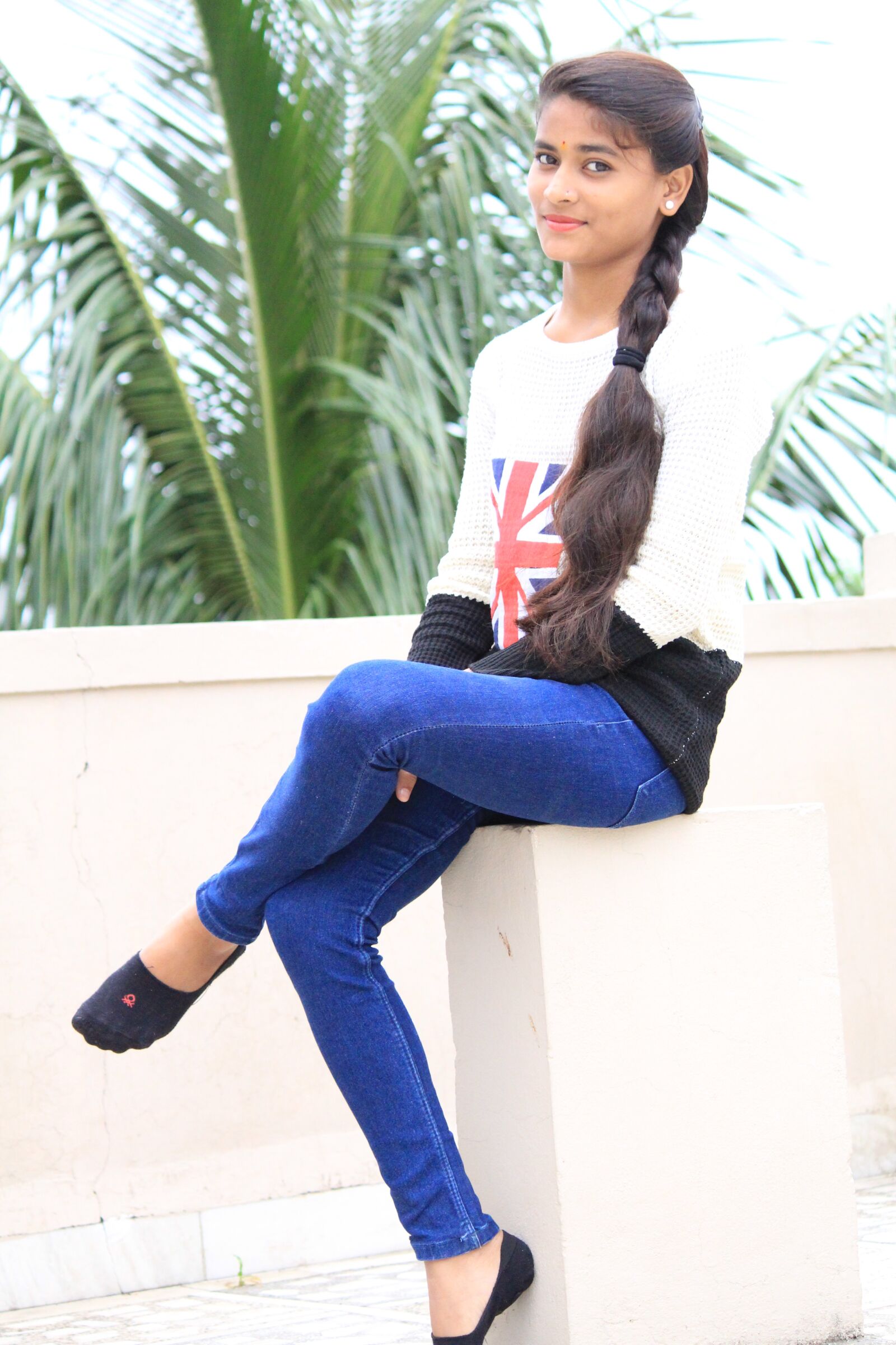 Canon EOS 700D (EOS Rebel T5i / EOS Kiss X7i) sample photo. Indian girl, happy girl photography