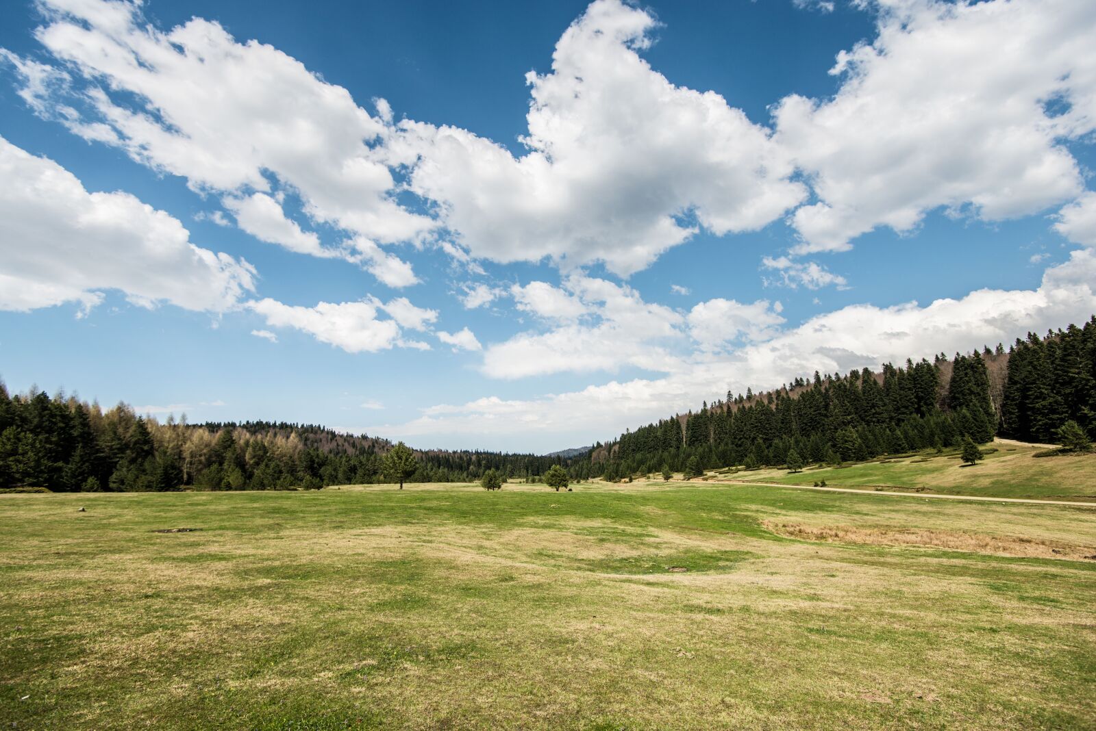 Nikon D800 sample photo. Nature, hill, clouds photography