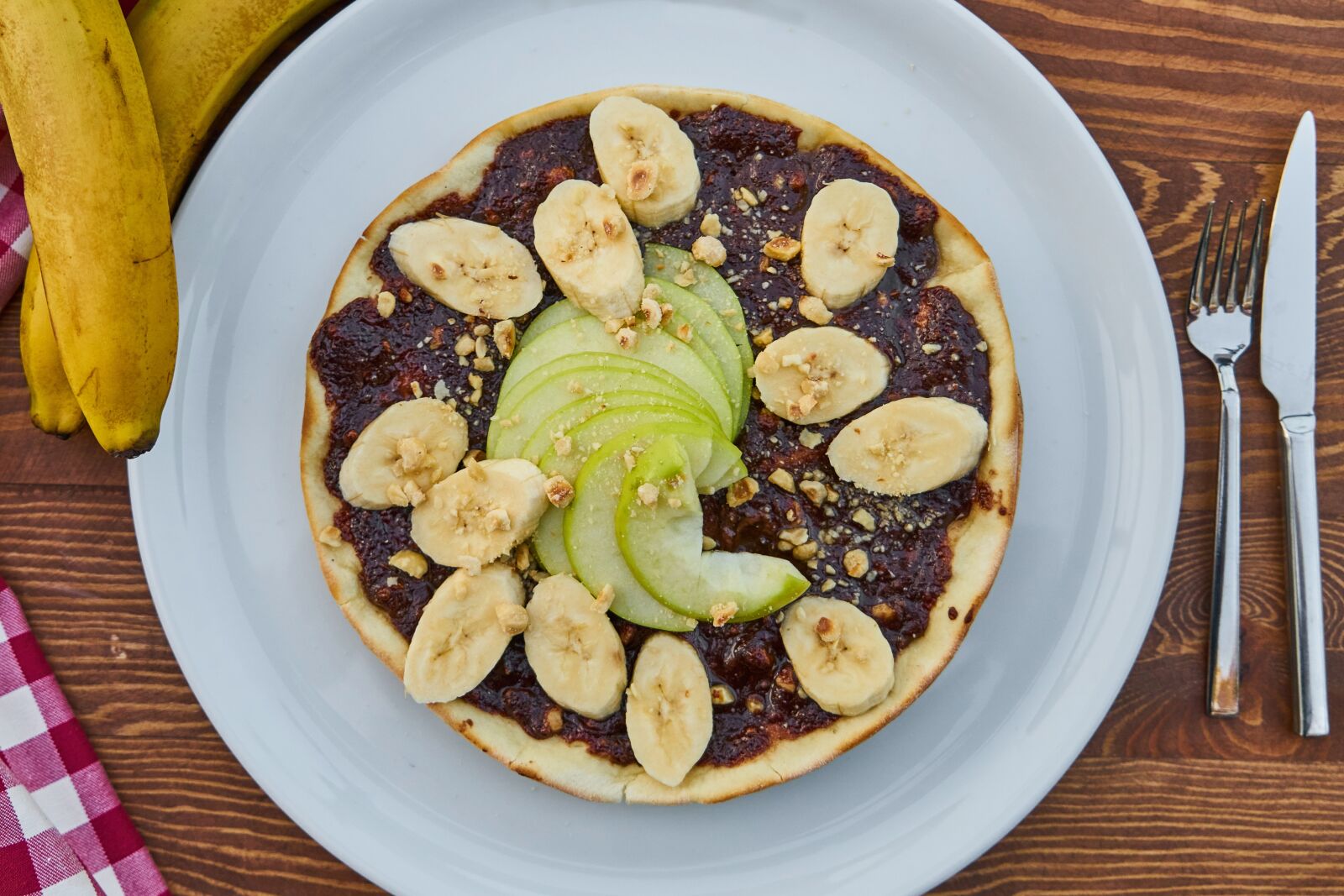 Sony a7R II sample photo. Sweet, pancakes, chocolate photography