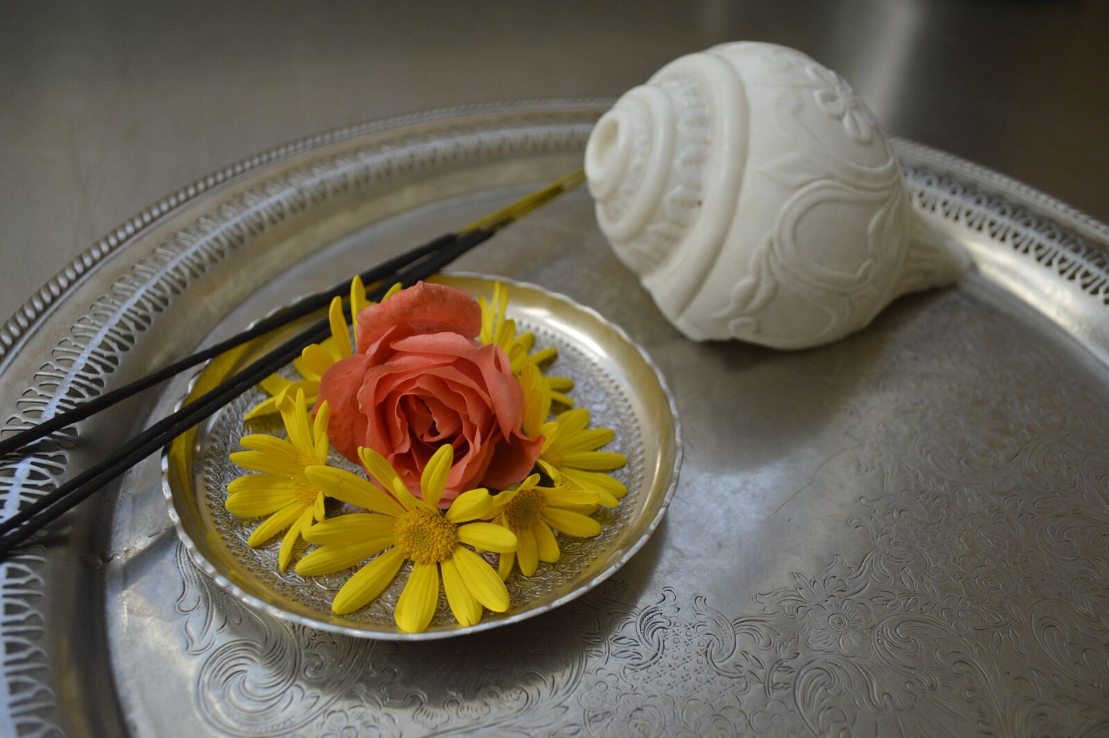 Nikon D3200 sample photo. Worship, spiritual, arati photography