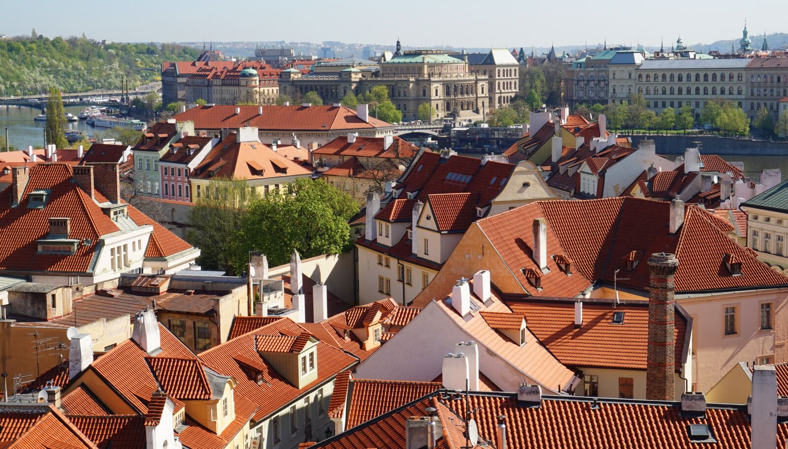 Sony Alpha a5000 (ILCE 5000) sample photo. Roofs, prague, czechia photography