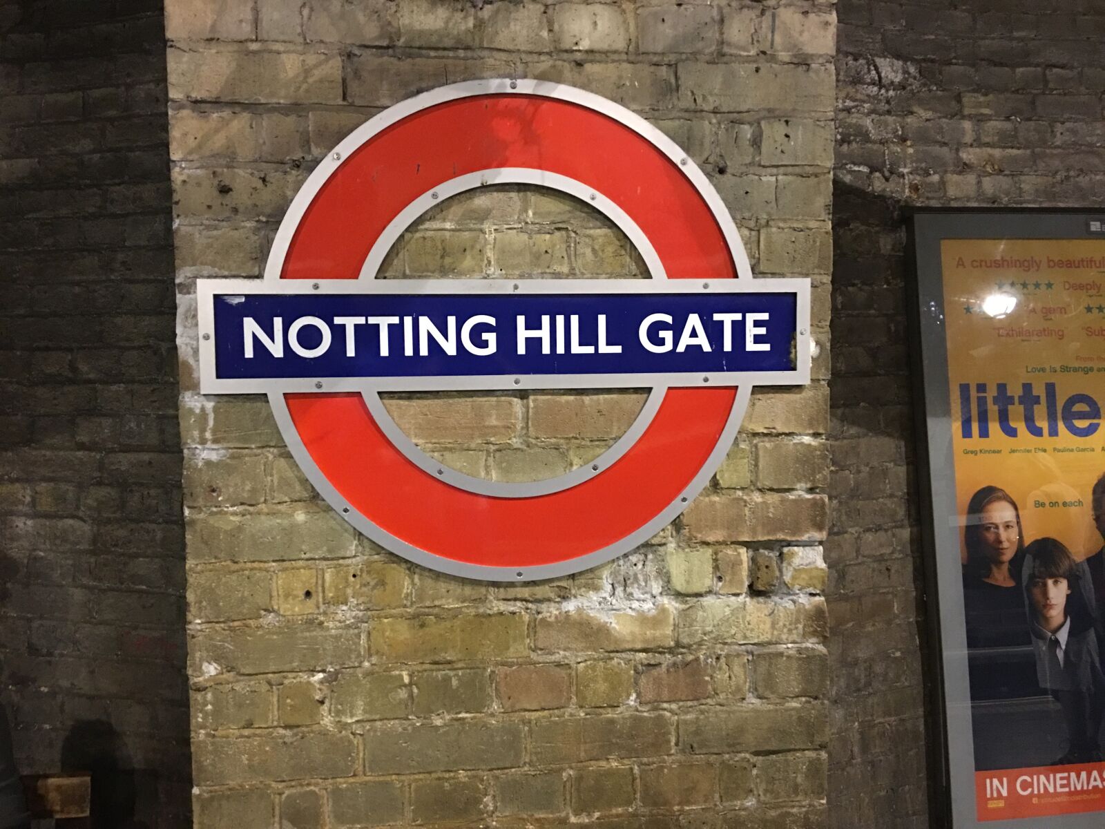 Apple iPhone 6s Plus sample photo. Notting hill, london, underground photography