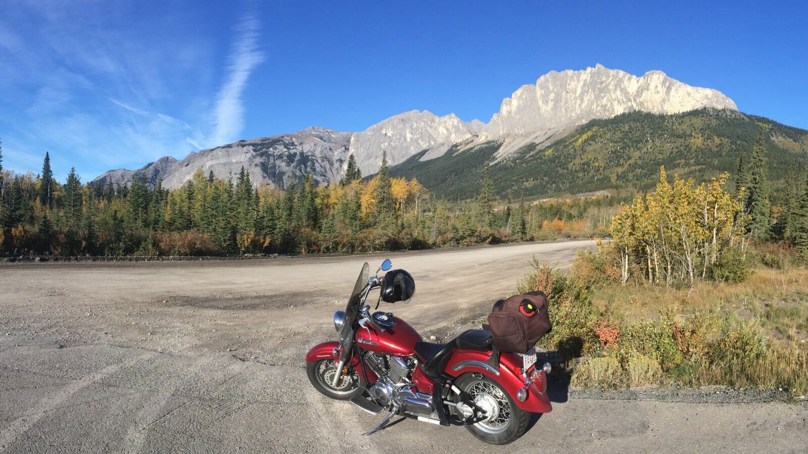 iPhone 5s back camera 4.15mm f/2.2 sample photo. Mountain, motorcycle, motorbike photography