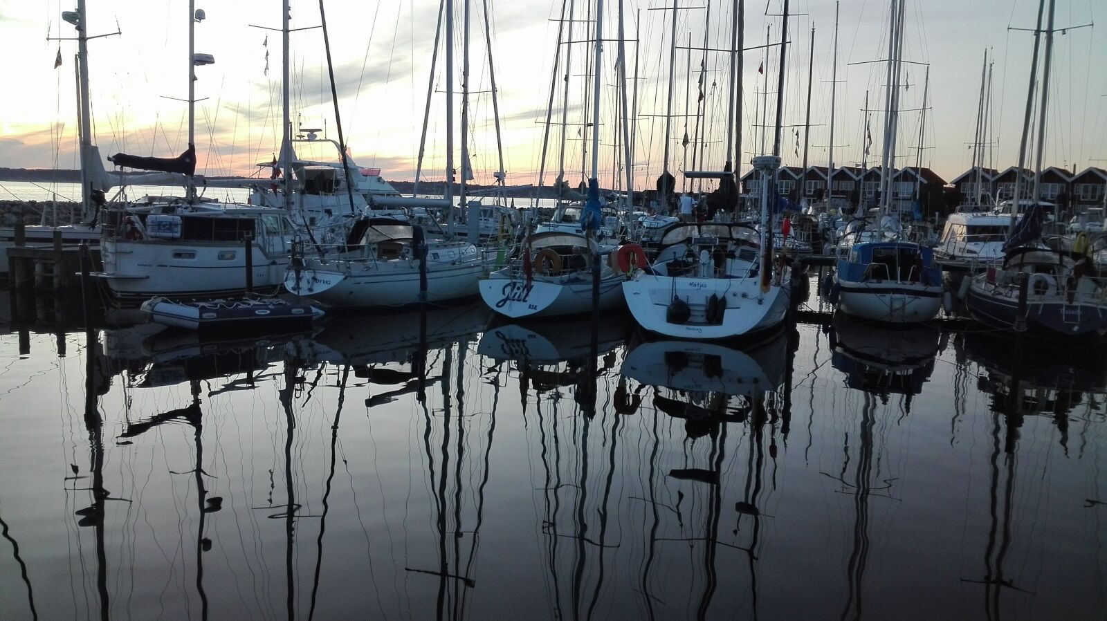 HUAWEI P8 Lite sample photo. Evening mood, nappedam, denmark photography