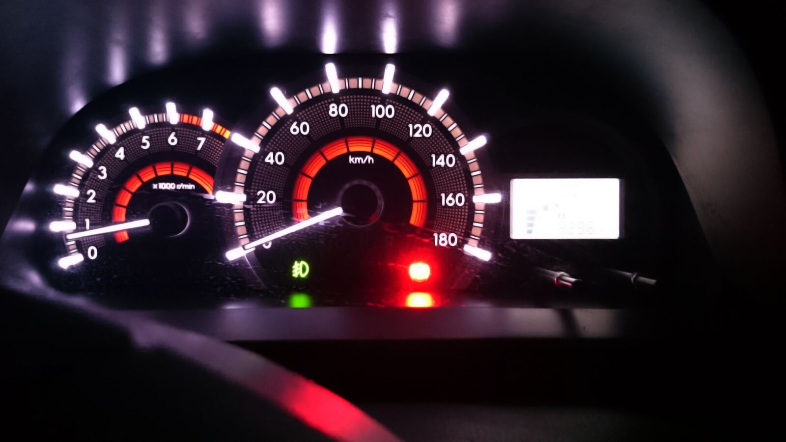 Sony Xperia Z1 Compact sample photo. Dashboard, altimeter, fuel photography