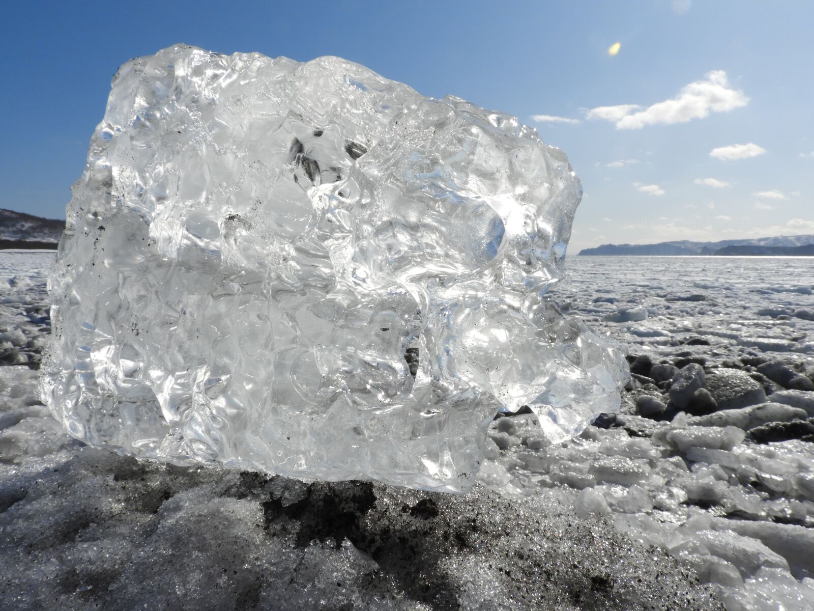 Nikon Coolpix B700 sample photo. Ice floe, bay, sea photography