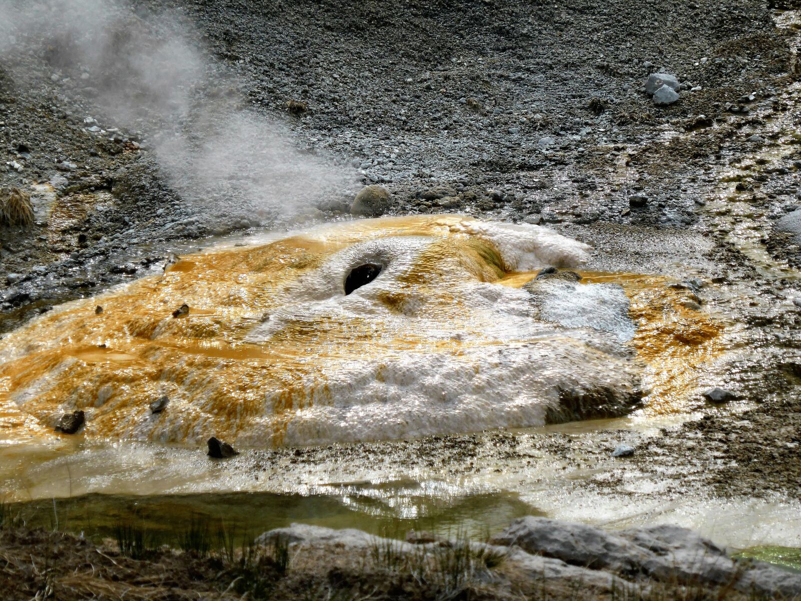 Panasonic Lumix DMC-ZS30 (Lumix DMC-TZ40) sample photo. Geyser, steam, fog photography