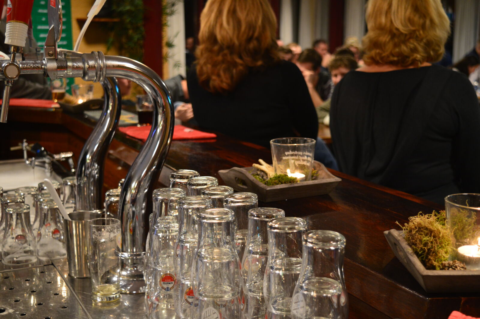 Nikon D3200 sample photo. Beer, cafeteria photography