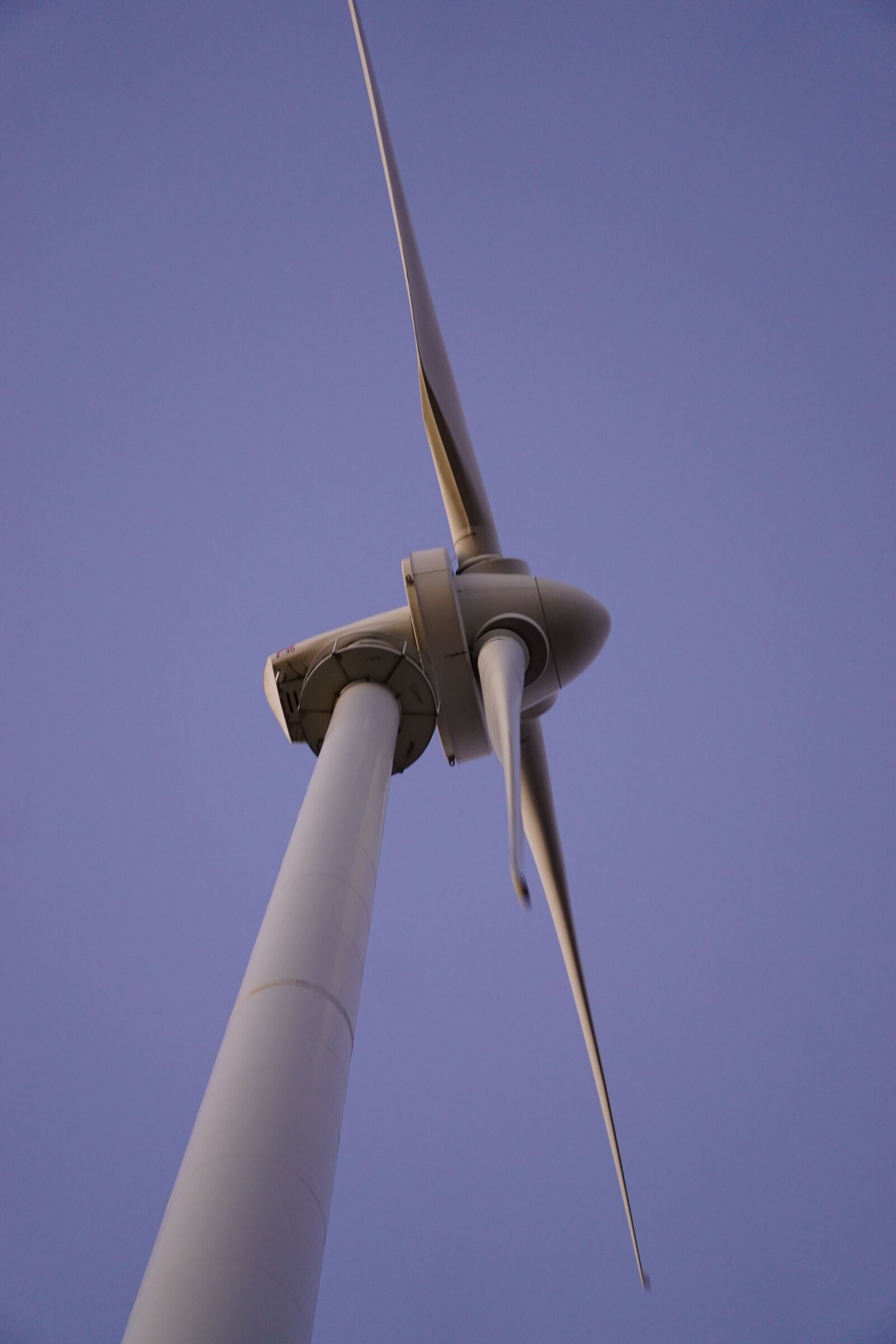 Sony a6000 sample photo. Wind turbine, rotor, wind photography