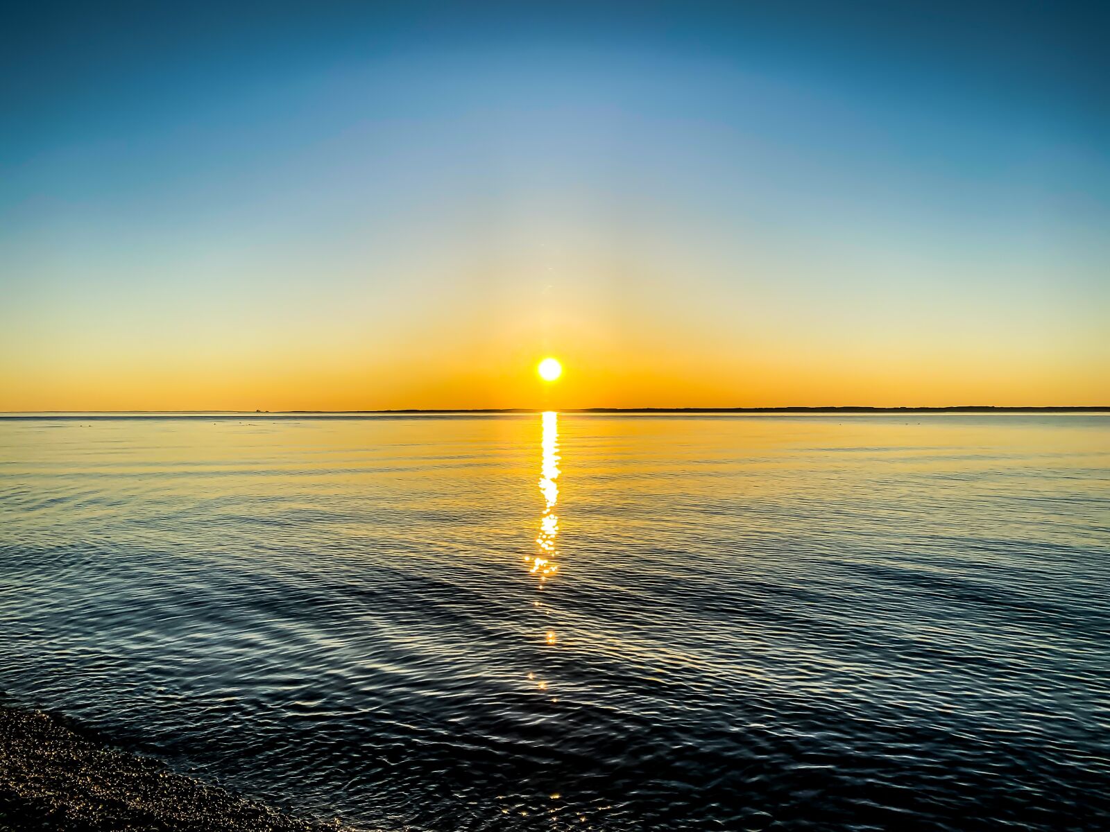 Apple iPhone 11 Pro sample photo. Sunrise, lake, nature photography