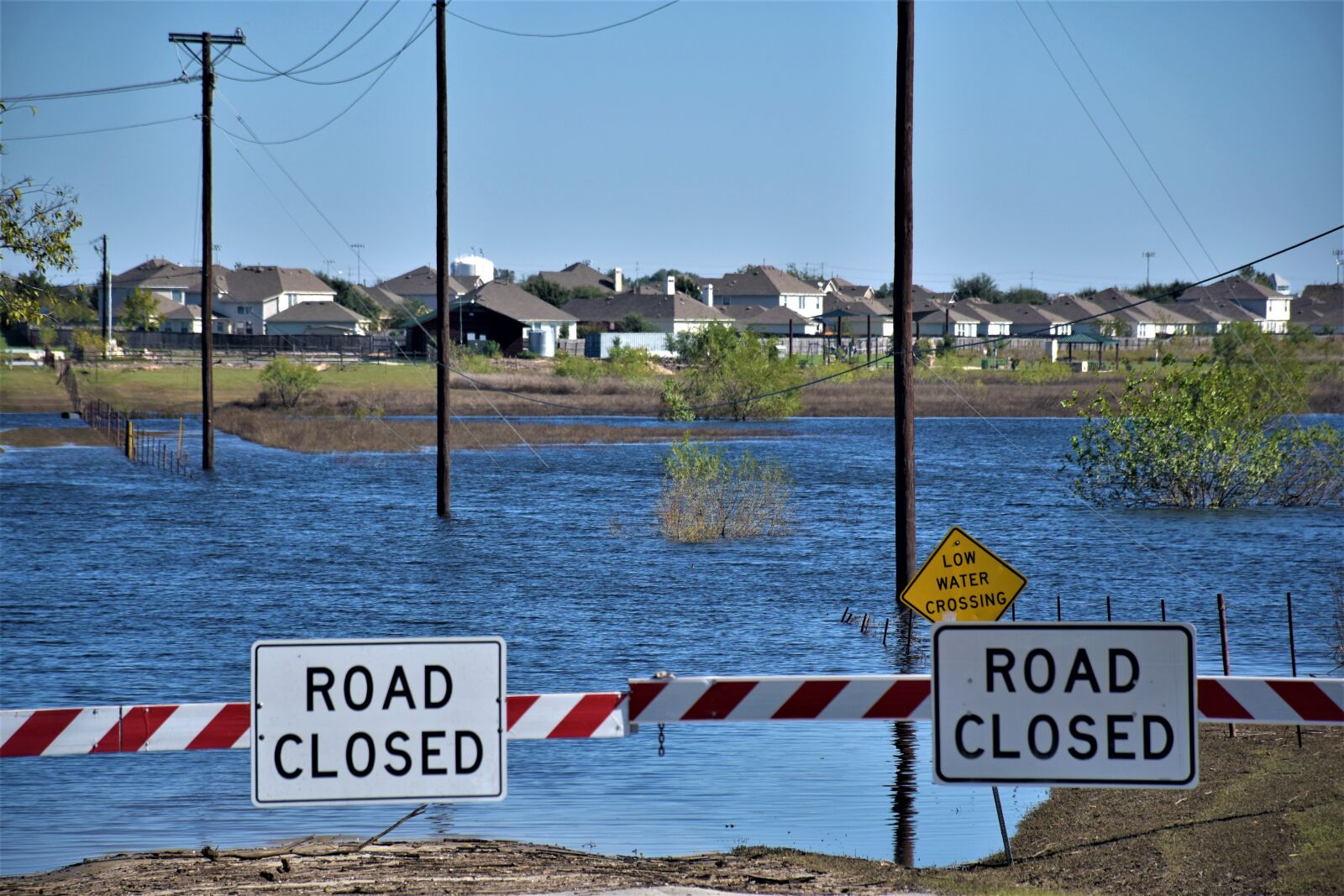 Nikon D5500 sample photo. Flood, disaster, river photography