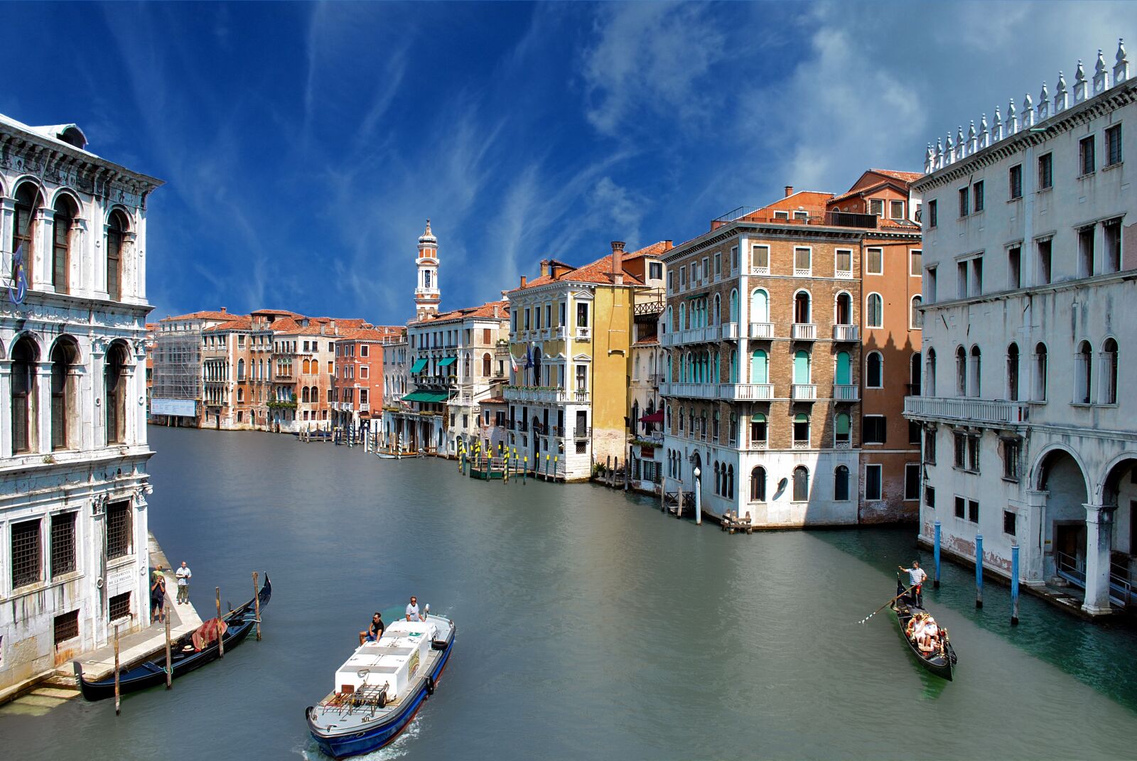 Nikon D3000 sample photo. Venice, channel, great photography