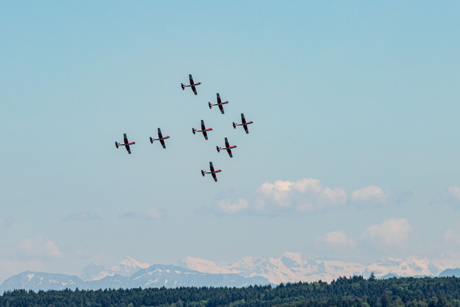 Canon EOS 6D Mark II sample photo. Pc-7, aircraft, airshow photography
