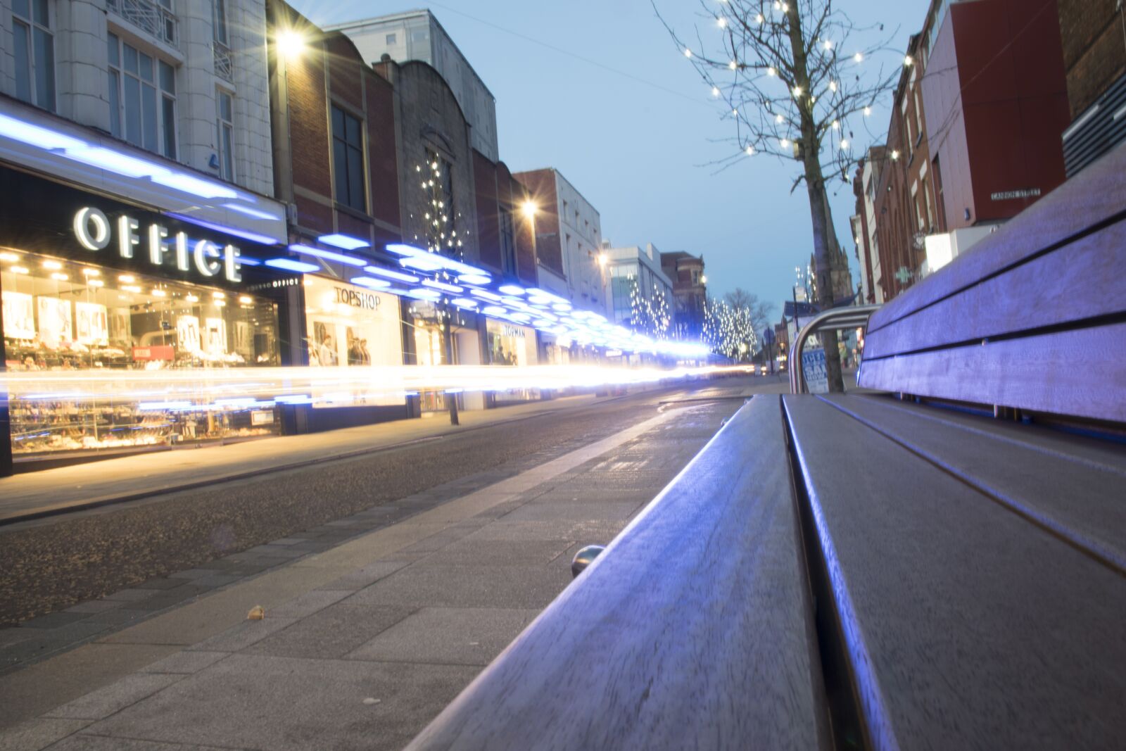 Nikon D5300 sample photo. Light trails, street photography photography