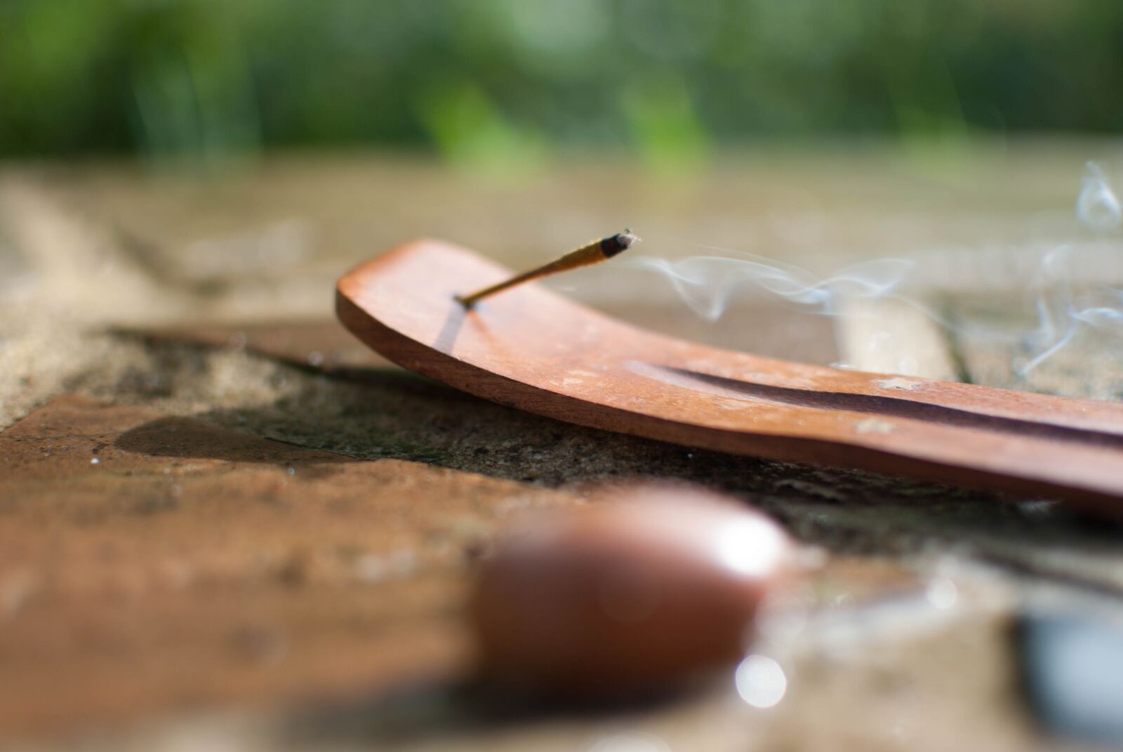 Nikon D80 sample photo. Incense, zen, prayer photography