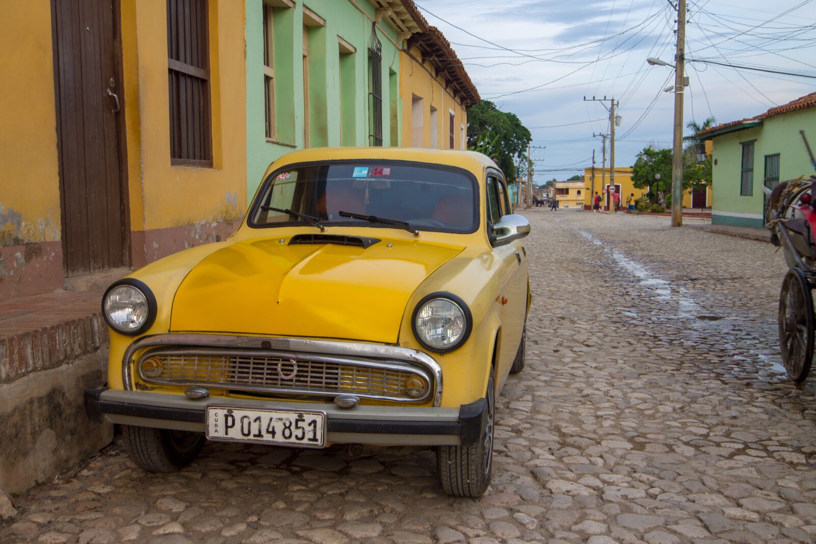 Canon EOS 1100D (EOS Rebel T3 / EOS Kiss X50) sample photo. Cuba, car, yellow car photography