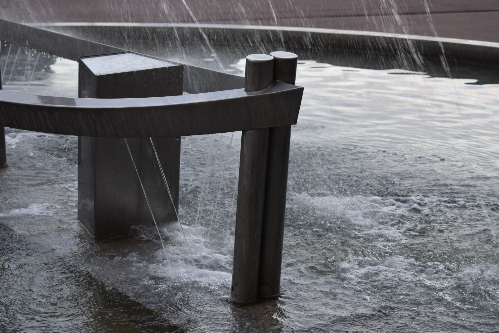 Nikon D3500 sample photo. Fountain, spray, water photography