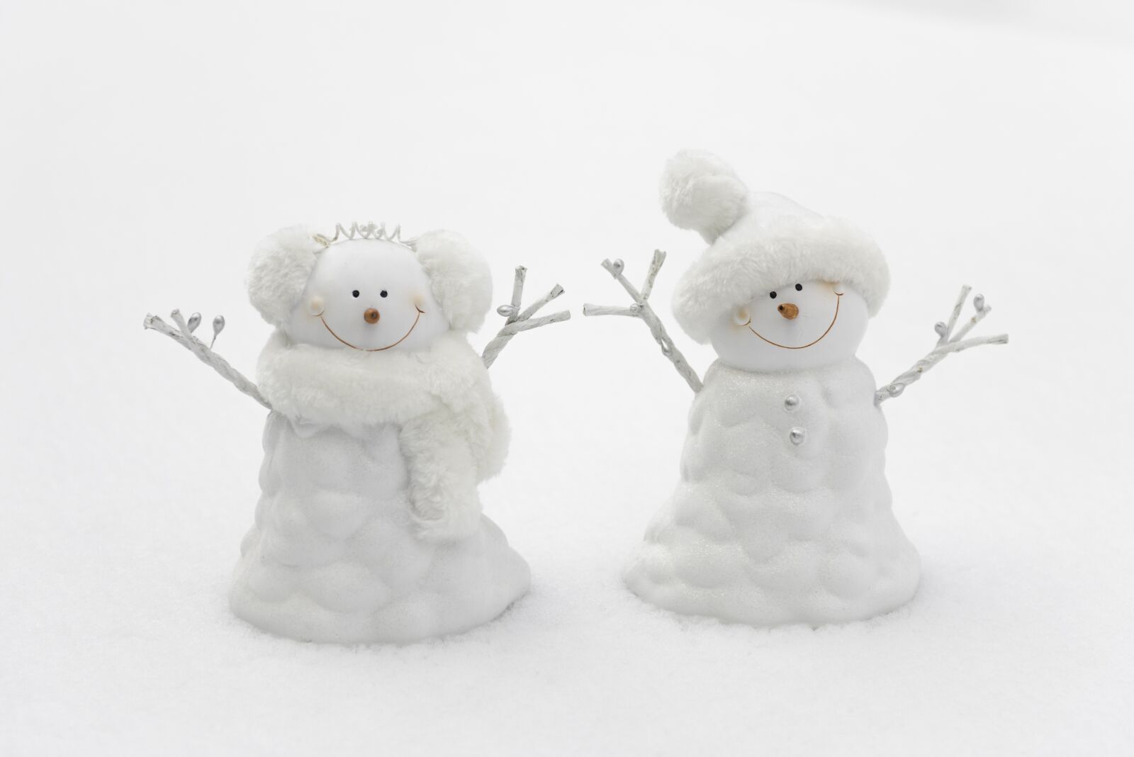 Nikon D810 sample photo. Snowman, snow, winter photography