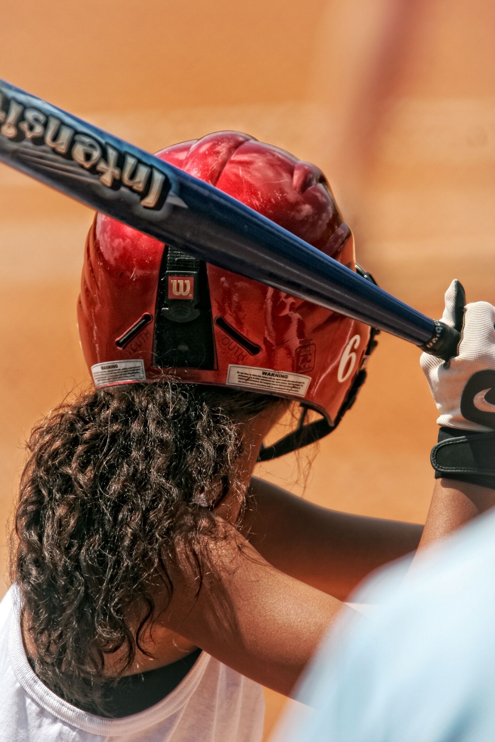 Canon EOS 20D sample photo. Softball, player, girl photography