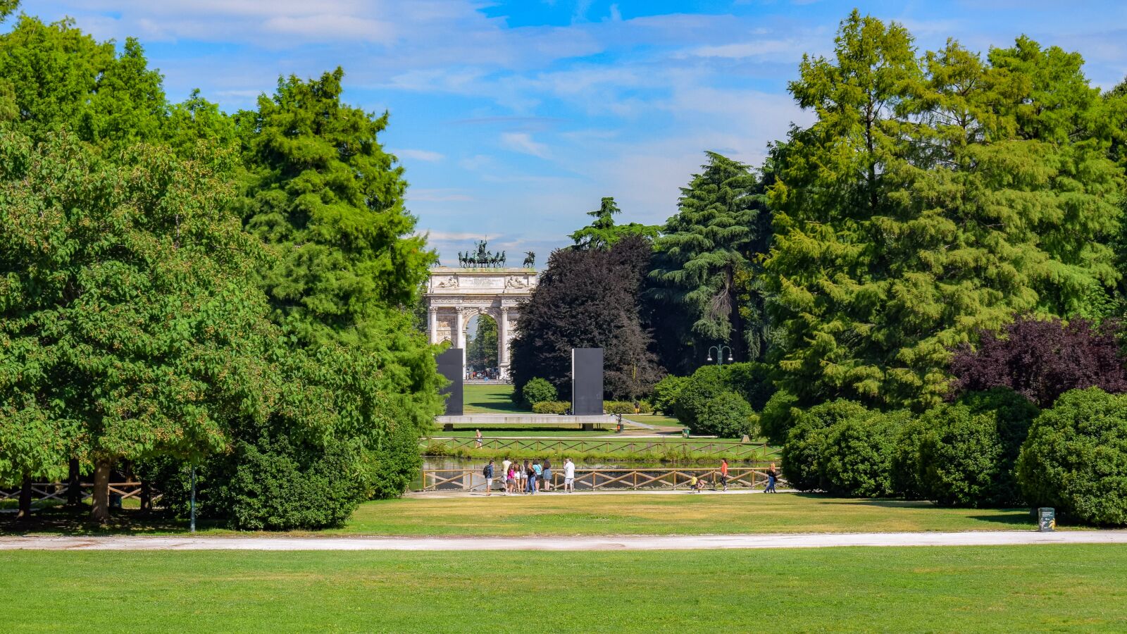 Nikon D3300 sample photo. Parco sempione, park, green photography