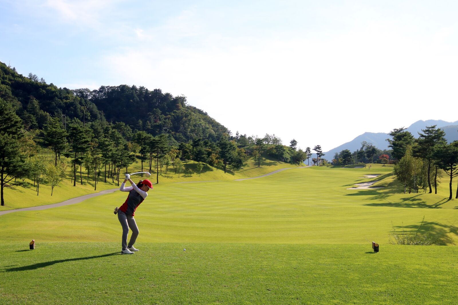Canon EOS 750D (EOS Rebel T6i / EOS Kiss X8i) sample photo. Golf, green, field photography