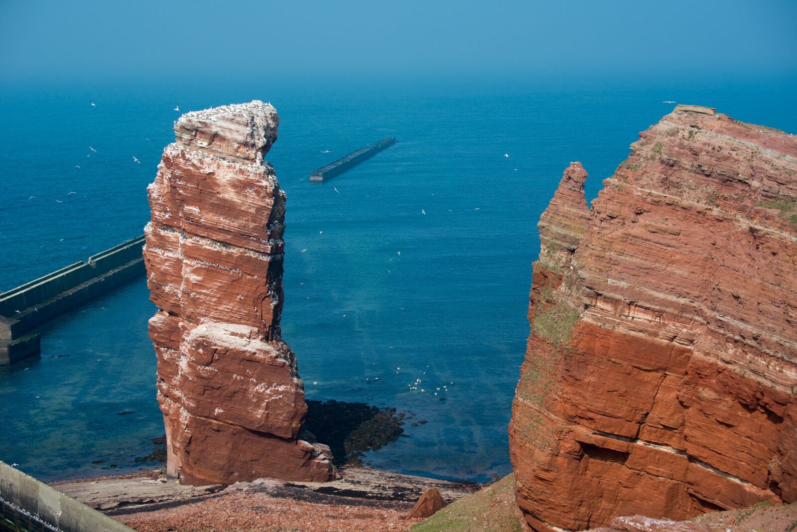 Nikon D800 sample photo. Helgoland, lange anna, sea photography
