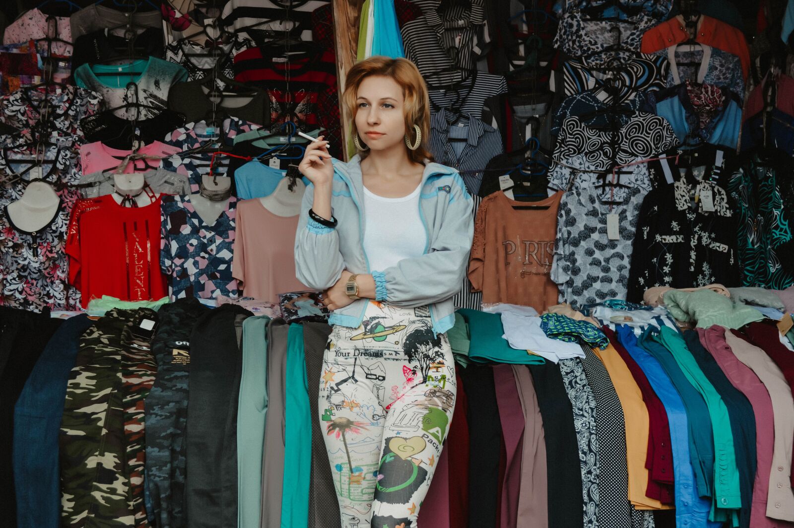 Nikon D3200 sample photo. City market, market trade photography