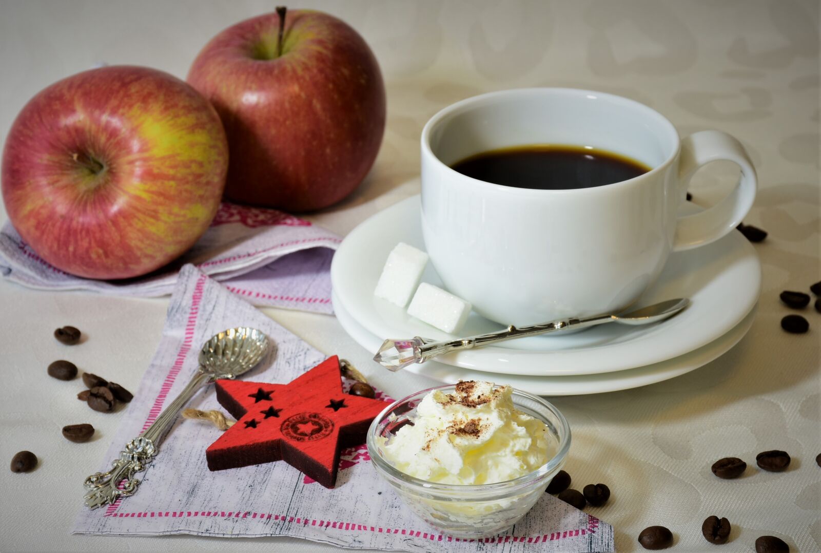 Nikon D7200 sample photo. Coffee, cup, beans photography