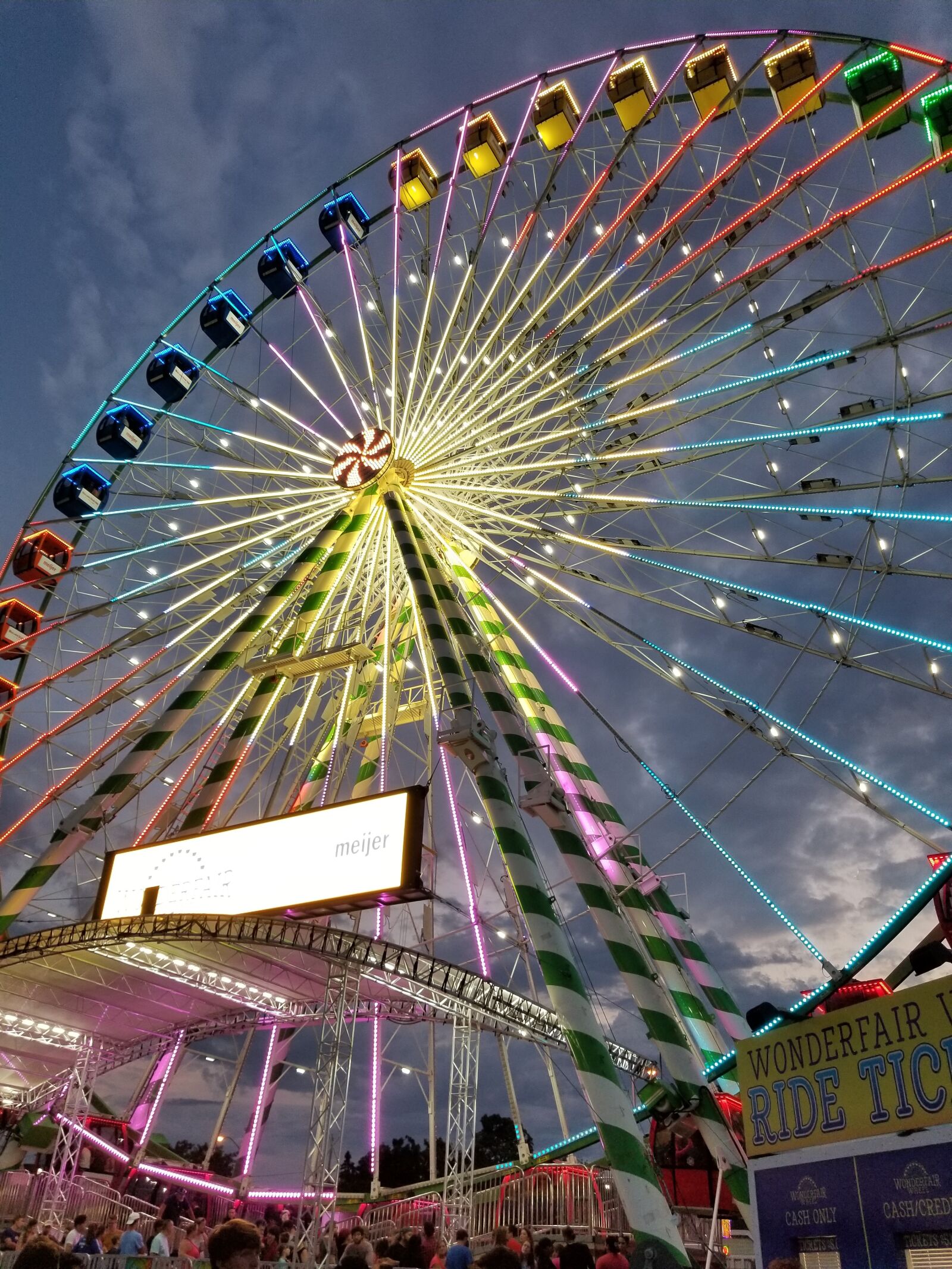 Samsung Galaxy S8 sample photo. Ferris wheel, fair, wheel photography