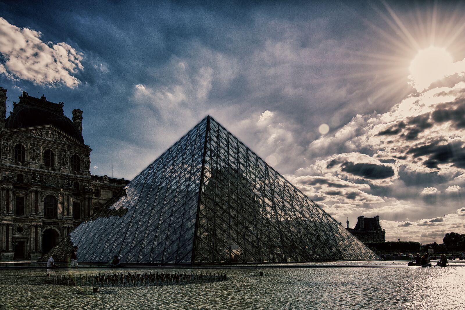 Nikon D7100 sample photo. Louvre, museum, paris photography